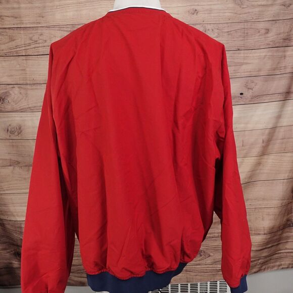 VINTAGE ST LOUIS CARDINALS NIKE TEAM CENTER SWOOSH PULLOVER JACKET SZ XL - Picture 4 of 7